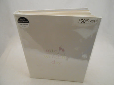 FLUTES DESIGN 25 SHEET SELF ADHESIVE WEDDING ALBUM