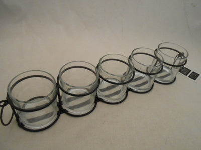 5 CUP METAL STRAIGHT NIGHTLIGHT HOLDER