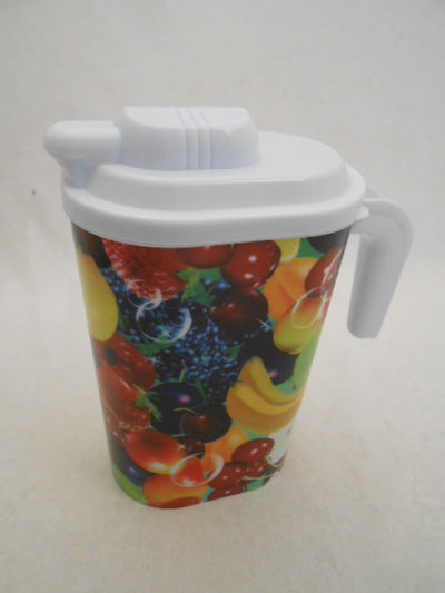 1.5LTR OBLONG FLORAL DESIGN FRIDGE DOOR JUG