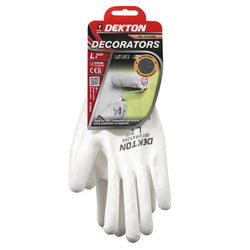 LARGE PAINTERS PU COATED WORK GLOVES