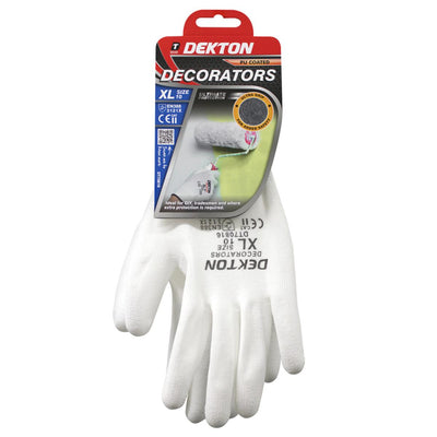 EXTRA LARGE PU COATED PAINTERS WORK GLOVES