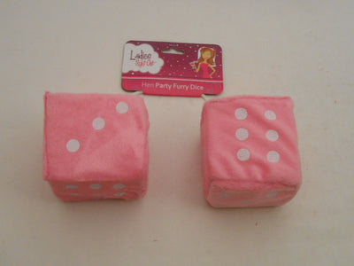 HEN NIGHT FURRY DICE
