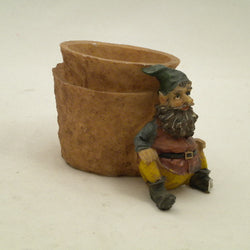 4 ASST. 4" SITTING GNOME WITH PLANTER