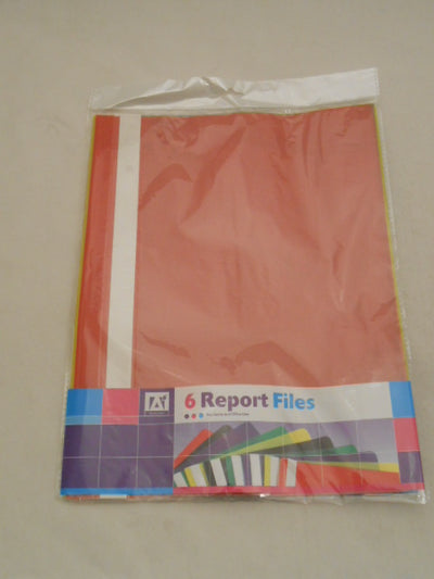 A4 REPORT FILES 6 PACK