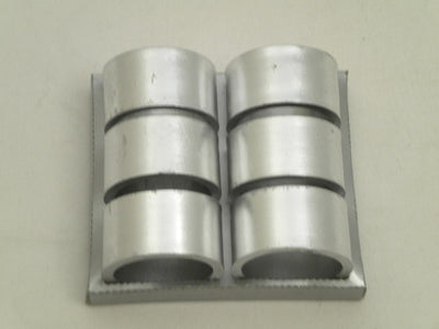 SET 6 SILVER NAPKIN RINGS