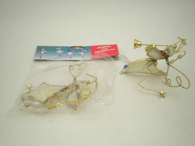 4 ASST. WIRE ANGEL TREE DECS.